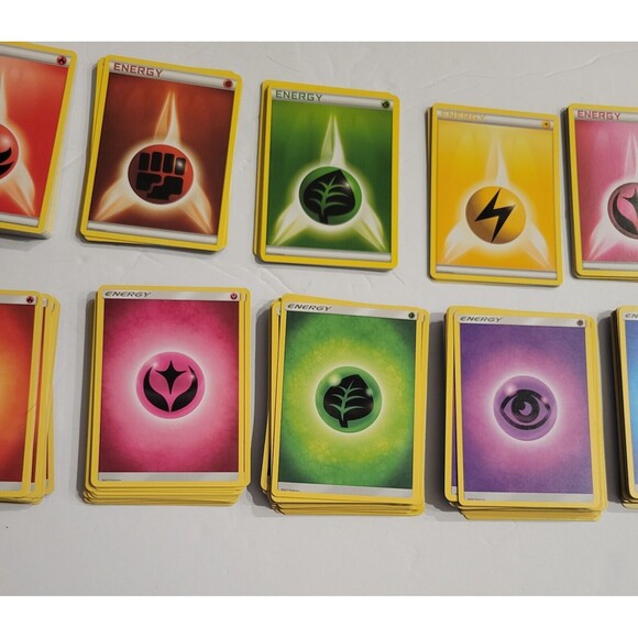 Pokemon Basic Energy Card Lot 2013 2017 Lot of 265 Cards Near Mint Fairy Energy - Picture 3 of 7